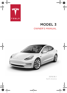 Handleiding Tesla Model 3 (2019)