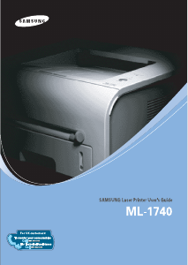 Handleiding Samsung ML-1740 Printer