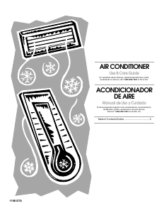 Handleiding Whirlpool ACE184XS0 Airconditioner