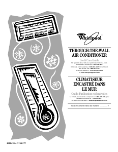 Manual Whirlpool ACE119PR0 Air Conditioner