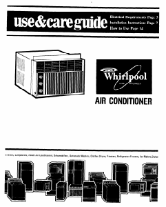 Handleiding Whirlpool AC2504XS0 Airconditioner