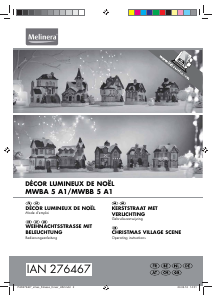 Mode d’emploi Melinera IAN 276467 Décoration de Noël