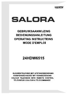 Manual Salora 24HDW6515 LED Television