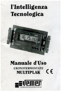 Manuale Vemer Multiplak Termostato