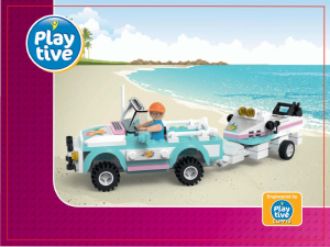 Bruksanvisning Playtive set 321678 By Gudi Jeep med tilhenger