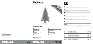 Bedienungsanleitung Melinera IAN 115247 Weihnachtsbaum