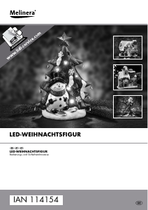 Bedienungsanleitung Melinera IAN 114154 Weihnachtsdekoration