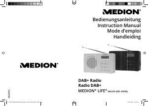 Bedienungsanleitung Medion LIFE E66320 (MD 43000) Radio