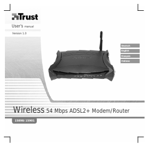 Handleiding Trust 15898 Router