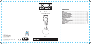 Bedienungsanleitung Edeka HC-577 Haarschneider