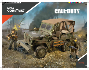 Bedienungsanleitung Mega Construx set FDY77 Call of Duty Spähwagen