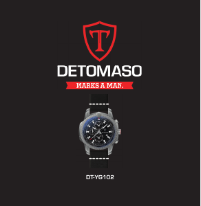 Bedienungsanleitung Detomaso Discoverer II Armbanduhr