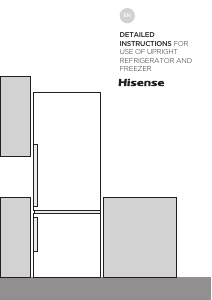 Manual Hisense RB440N4AW1 Fridge-Freezer