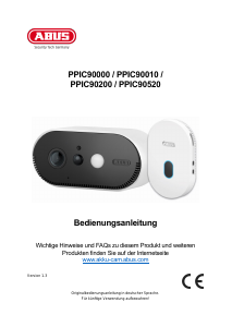 Bedienungsanleitung Abus PPIC90000 IP Kamera