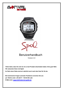 Bedienungsanleitung A-rival SPOQ SQ-100 Sportuhr