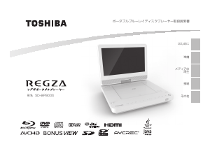 説明書 東芝 SD-BP900S Regza ブルーレイプレイヤー