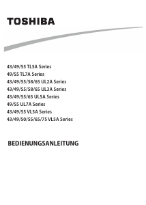 Bedienungsanleitung Toshiba 43UL2A63DG LED fernseher