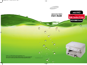 Handleiding Samsung SCX-1000 Multifunctional printer