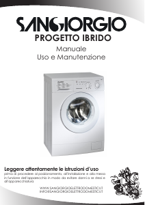 Manuale Sangiorgio SDG7C Progetto Ibrido Lavatrice