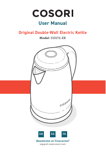 Manual Cosori CO172-CK Kettle