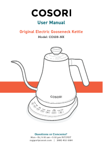 Manual Cosori CO108-NK Kettle