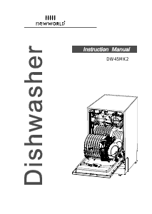 Manual New World DW45MK2 Dishwasher