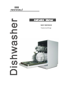 Handleiding New World INDW45 Vaatwasser