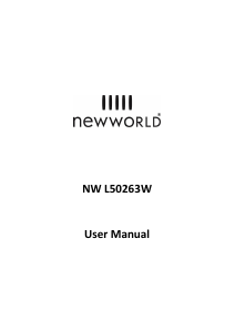 Manual New World NWL50263W Refrigerator