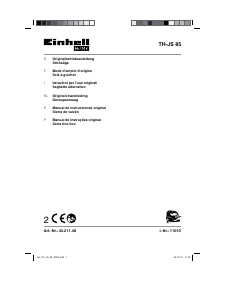 Bedienungsanleitung Einhell TE-JS 90 Stichsäge