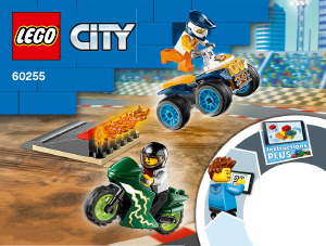 Mode d’emploi Lego set 60255 City Léquipe de cascadeurs