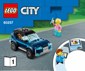 Manual de uso Lego set 60257 City Gasolinera