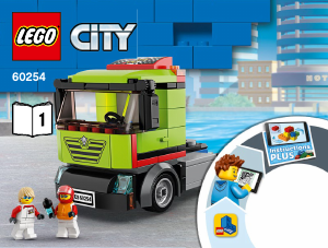 Bedienungsanleitung Lego set 60254 City Rennboot-Transporter