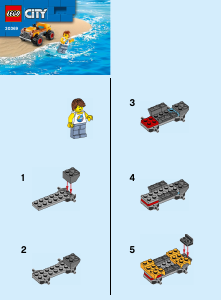 Mode d’emploi Lego set 30369 City Le buggy de plage