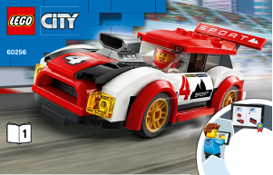 Bruksanvisning Lego set 60256 City Racerbilar