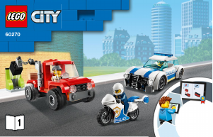 Návod Lego set 60270 City Policajný box s kockami