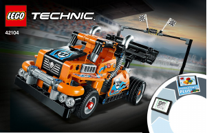 Brugsanvisning Lego set 42104 Technic Racertruck