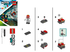 Mode d’emploi Lego set 30464 Hidden Side Le canon dEl Fuego