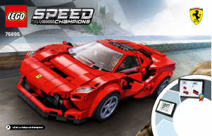 Manuale Lego set 76895 Speed Champions Ferrari F8 Tributo