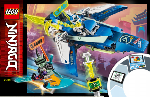 Bruksanvisning Lego set 71709 Ninjago Jay og Lloyds fartsdoninger