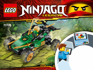 Návod Lego set 71700 Ninjago Bugina do džungle