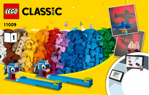 Handleiding Lego set 11009 Classic Stenen en lichten