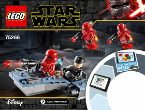 Manual Lego set 75266 Star Wars Conjunto de Batalha Sith Troopers