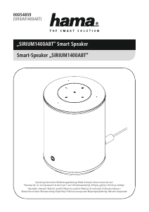 Manuale Hama SIRIUM1400ABT Altoparlante intelligente