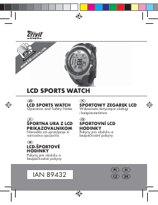 Instrukcja Crivit IAN 89432 Zegarek sportowy