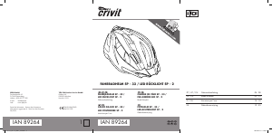 Bedienungsanleitung Crivit IAN 89264 Fahrradhelm