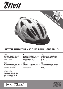 Instrukcja Crivit IAN 73441 Kask rowerowy