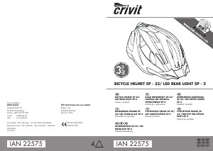 Manual Crivit IAN 22575 Bicycle Helmet