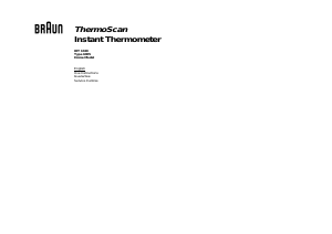 Manual Braun IRT 1020 Thermometer