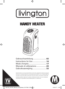 Manuale Livington Handy Termoventilatore