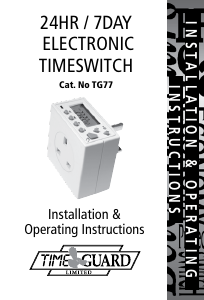 Manual Timeguard TG77 Time Switch